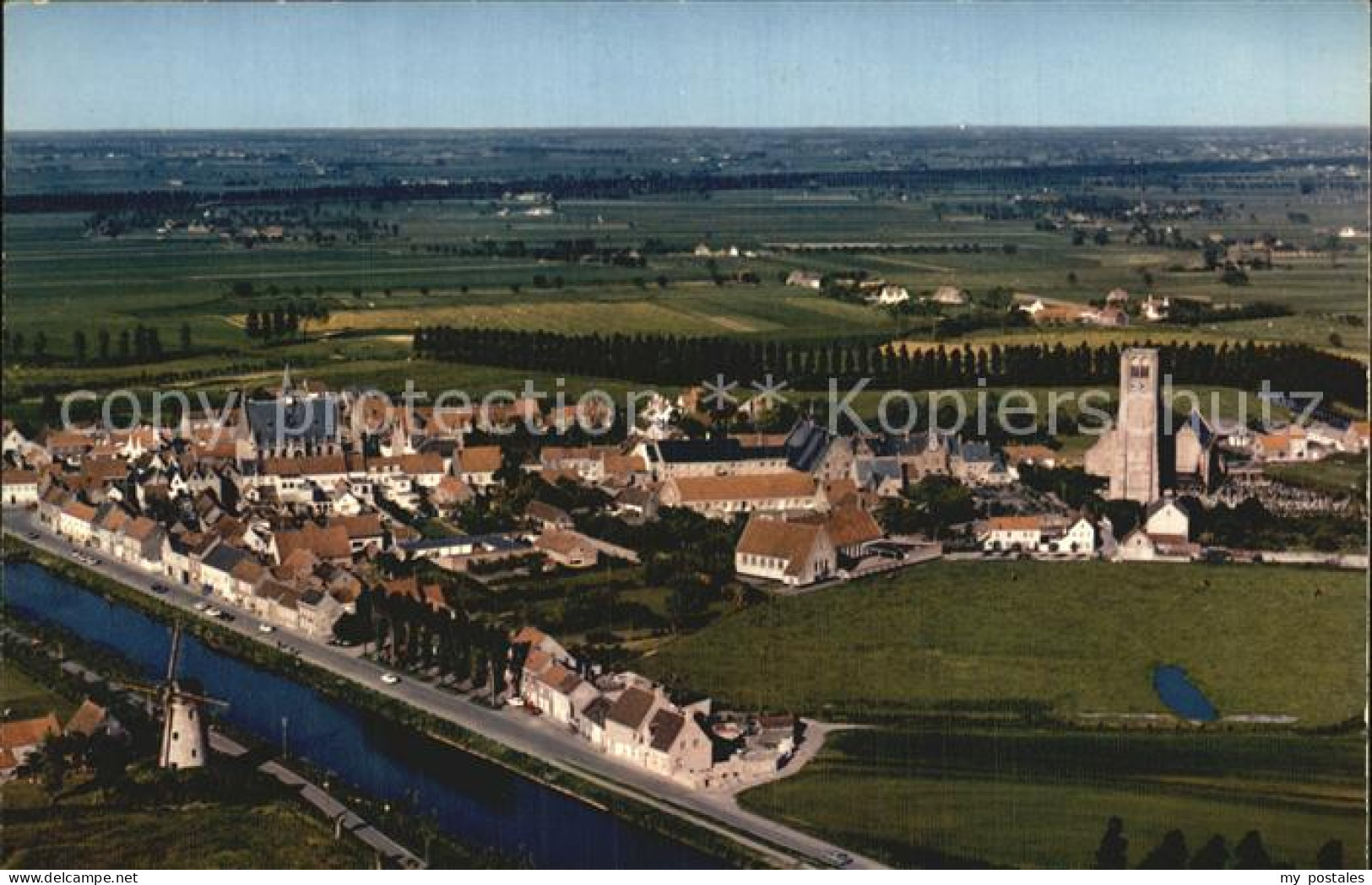 72605626 Damme West-Vlaanderen Fliegeraufnahme  - Autres & Non Classés