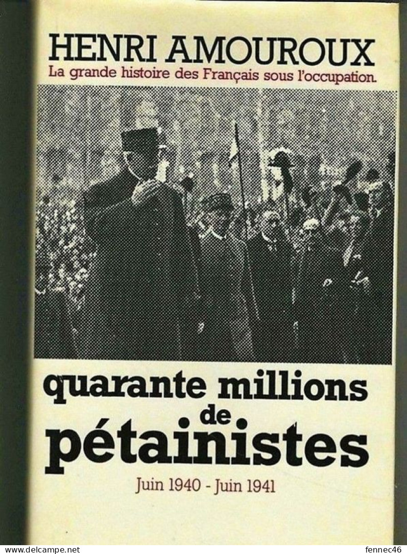 * Livres De Henri Amouroux Sur La Guerre 39-45, En France (6 Tomes) - Guerre 1939-45