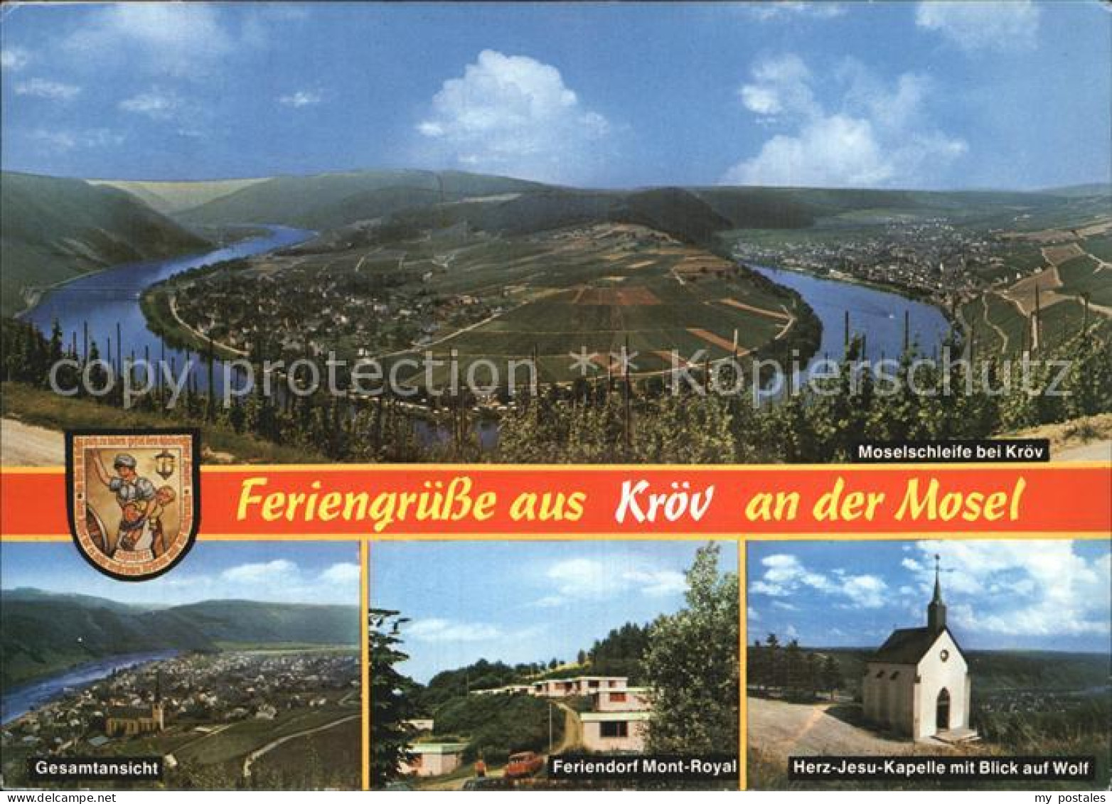 72603729 Kroev Mosel Moselschleife Feriendorf Mont Royal Herz Jesu Kapelle Kroev - Kröv