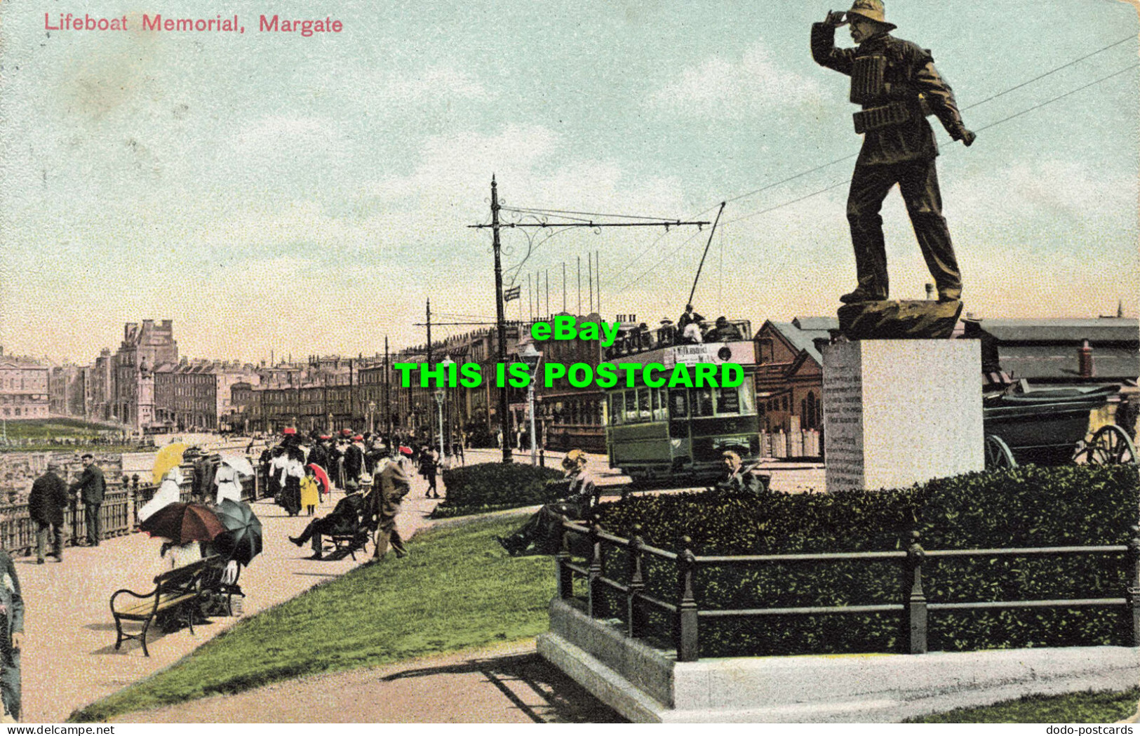 R584805 Margate. Lifeboat Memorial. London View. 1913 - Autres & Non Classés