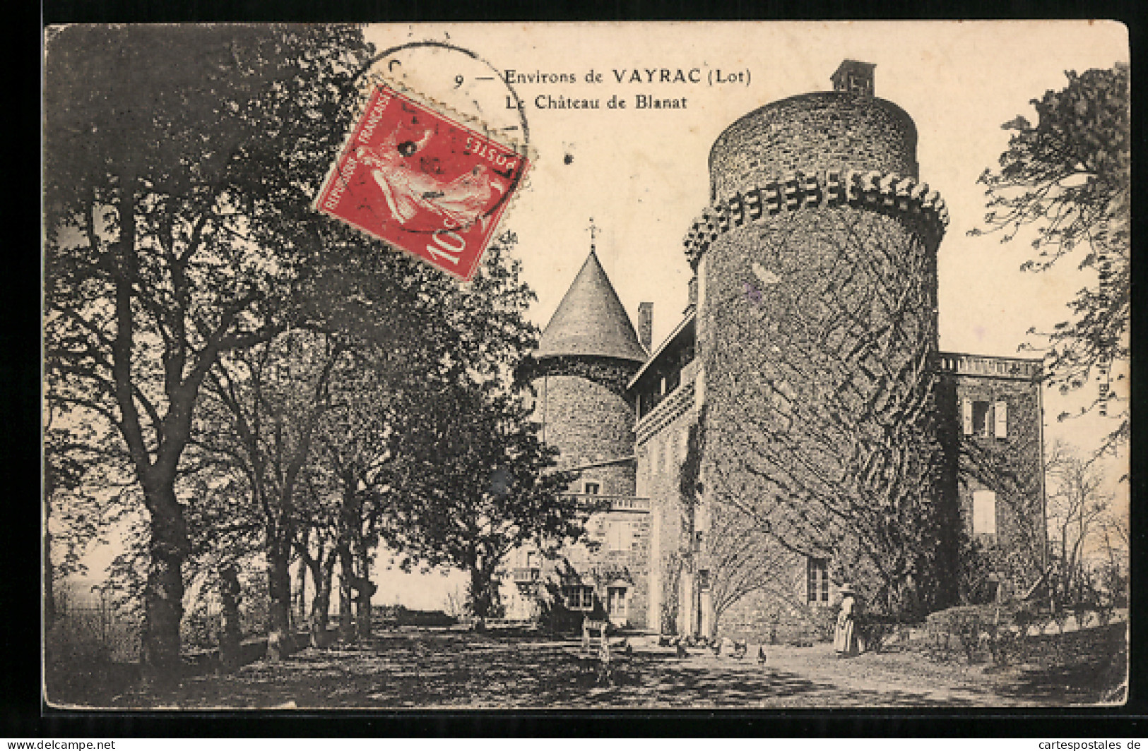 CPA Vayrac, Le Château De Blanat  - Vayrac