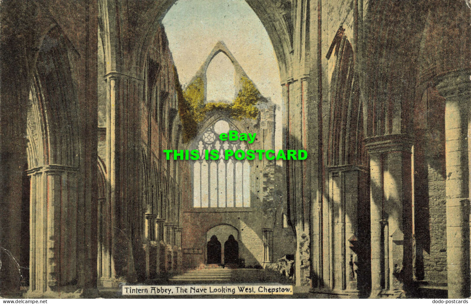 R584827 Chepstow. Tintern Abbey. The Nave Looking West. The Milton Colorette Var - Monde