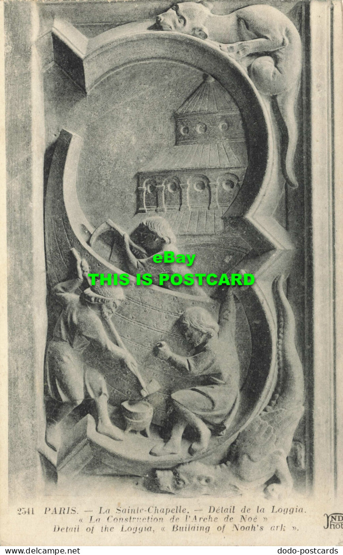 R585732 Paris. Detail Of The Loggia. Building Of Noah Ark. Neurdein Et Cie. ND. - Monde
