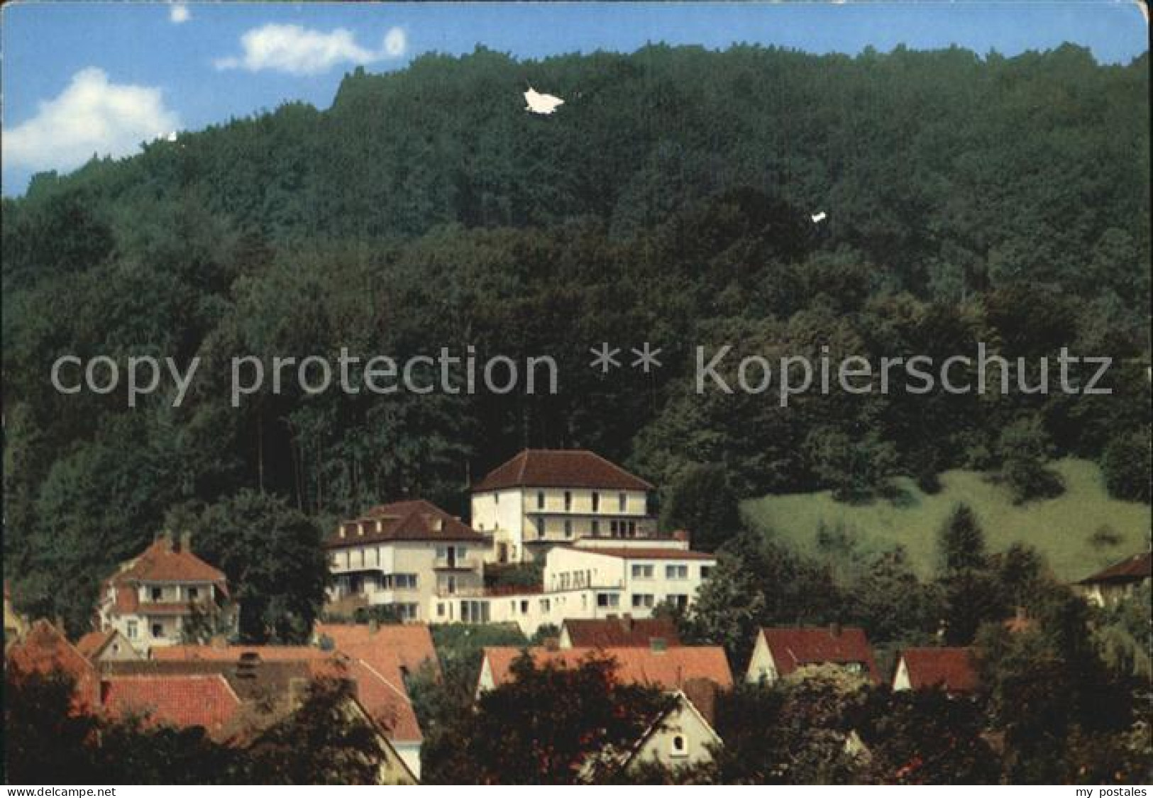 72600508 Allendorf Bad Sooden Blick Auf Haus Barbara Und Haus Glueckauf Bad Sode - Bad Soden