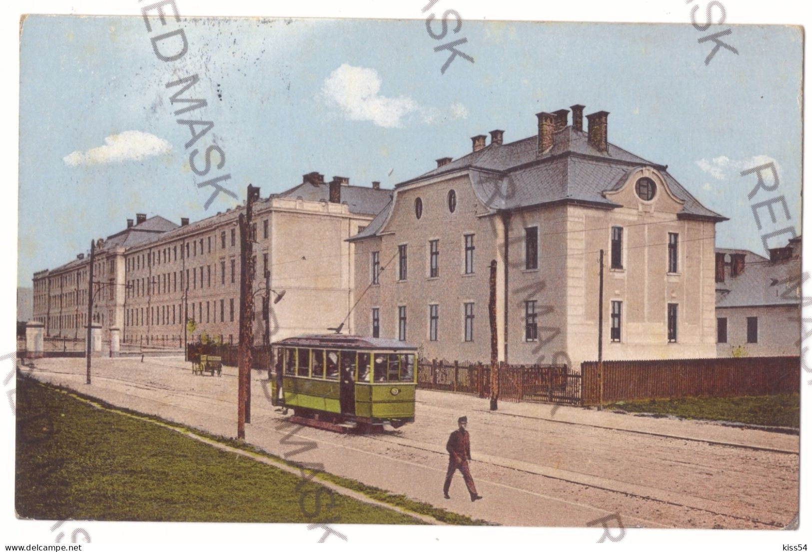 RO 91 - 19305 SIBIU, Tramway, Romania - Old Postcard - Used - 1913 - Roumanie
