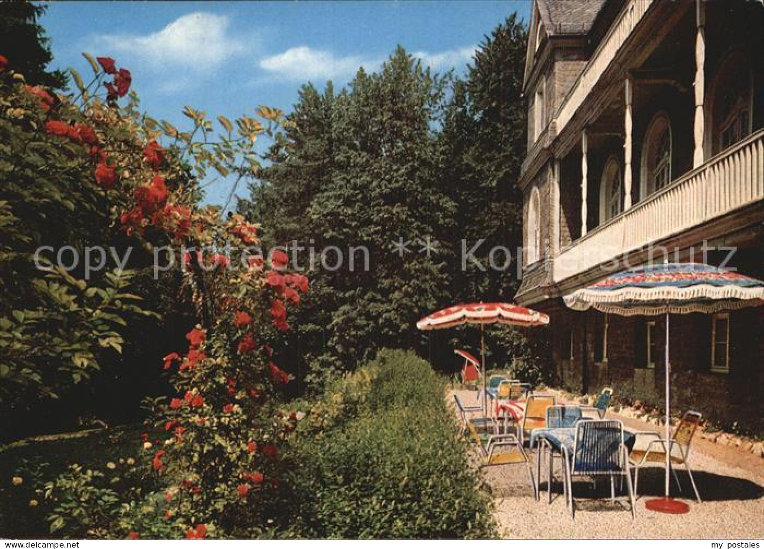 72600445 Brilon Hotel Restaurant Cafe Druebelhof Terrasse Brilon - Brilon