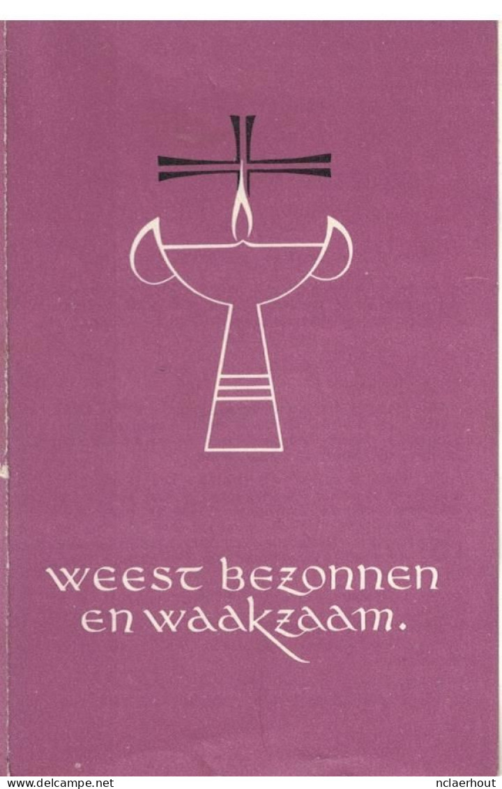 2405-03g Odette Vansteenkiste Rumbeke 1933 - Roeselare 1965 - Images Religieuses