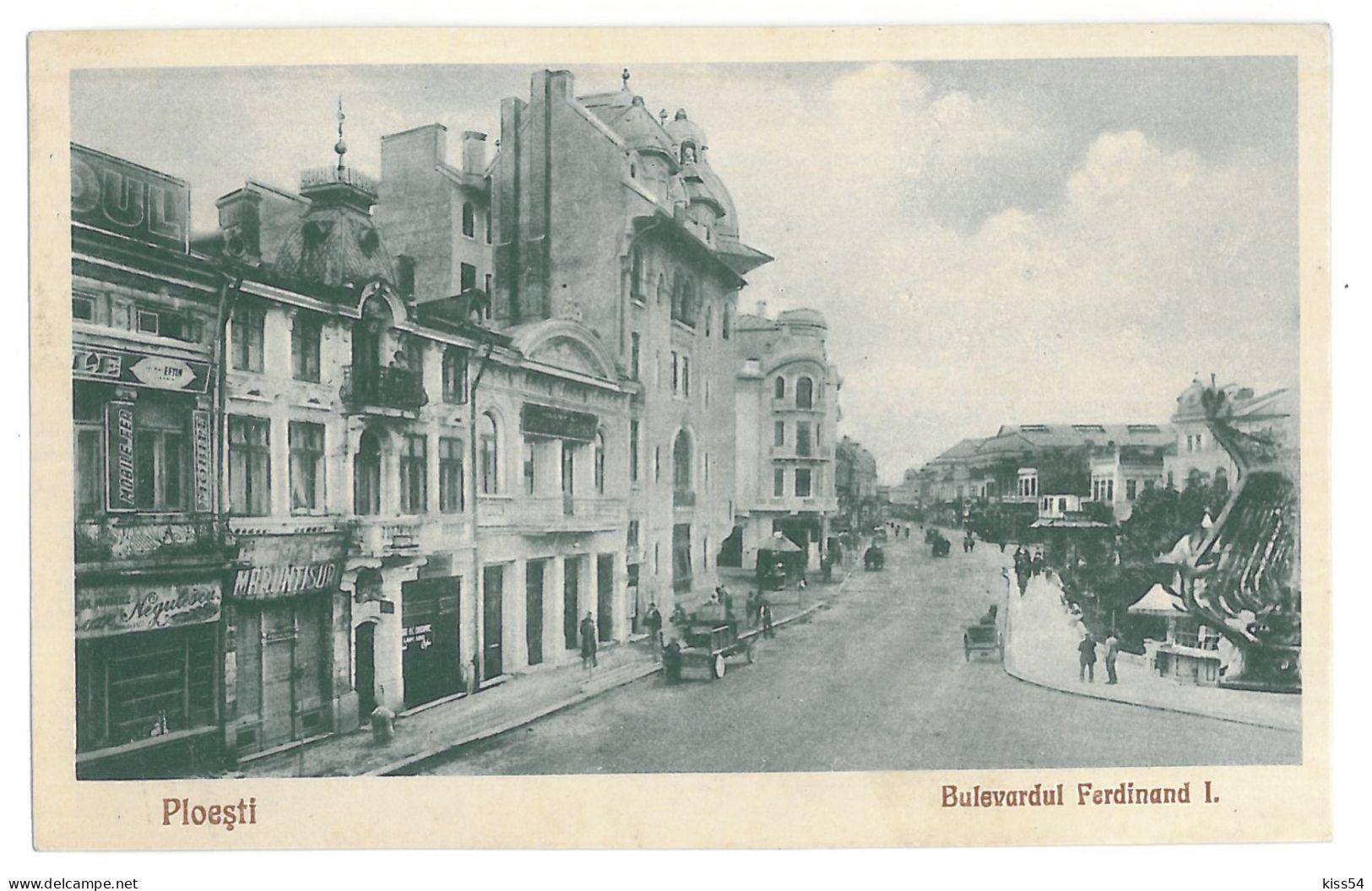 RO 91 - 13902 PLOIESTI, Ferdinand Ave, Romania - Old Postcard - Unused - 1929 - Roumanie