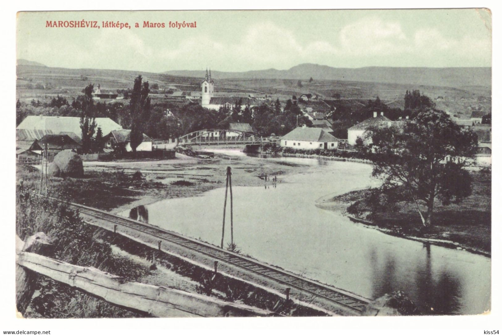 RO 91 - 18375 TOPLITA, Harghita, Railway, Bridge, Panorama, Romania - Old Postcard - Unused - Roumanie