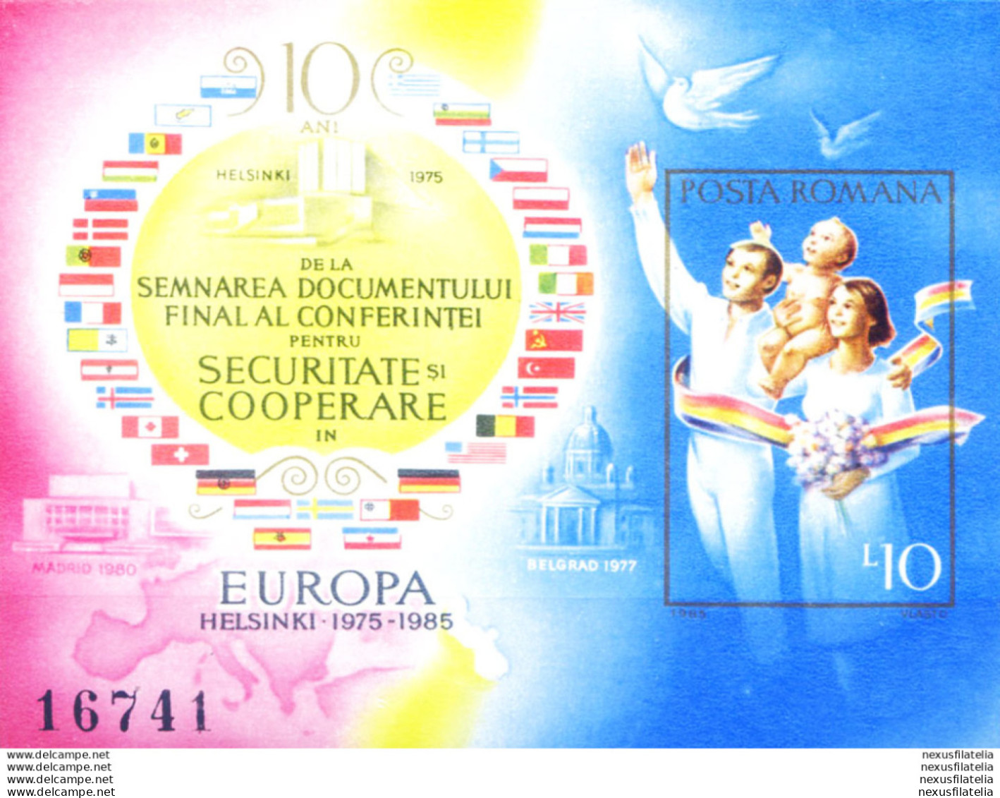 Sicurezza Europea 1985. - Other & Unclassified