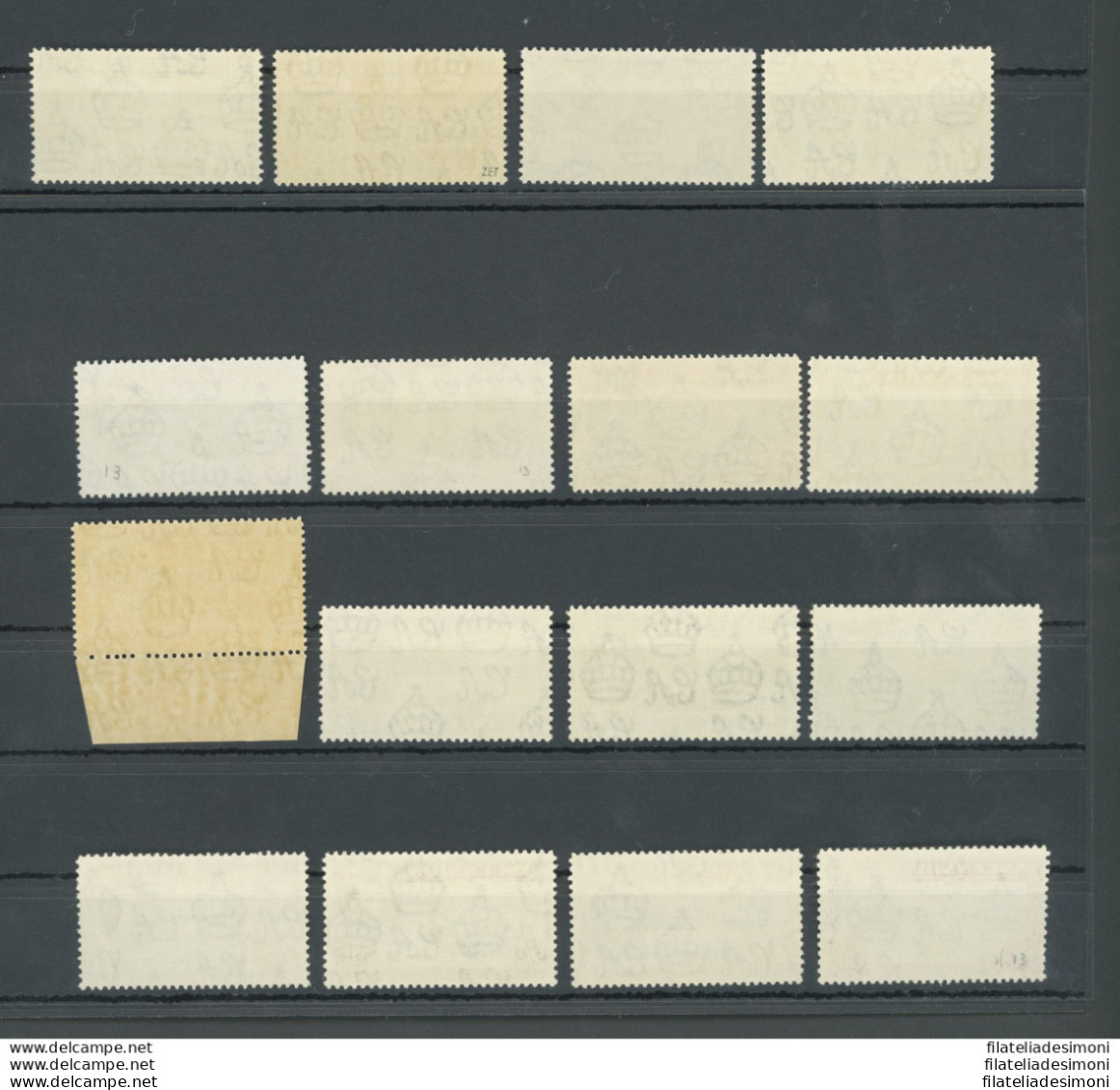1938-53 ASCENSION, Stanley Gibbons N. 38b-47b, 16 Valori - Giorgio VI E Vedute - Serie Completa - MNH** - Autres & Non Classés