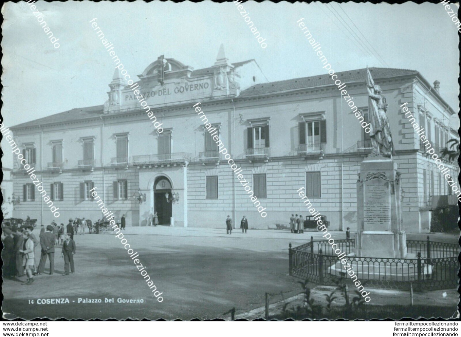 Bh359 Cartolina Cosenza Citta'  Palazzo Del Governo - Cosenza