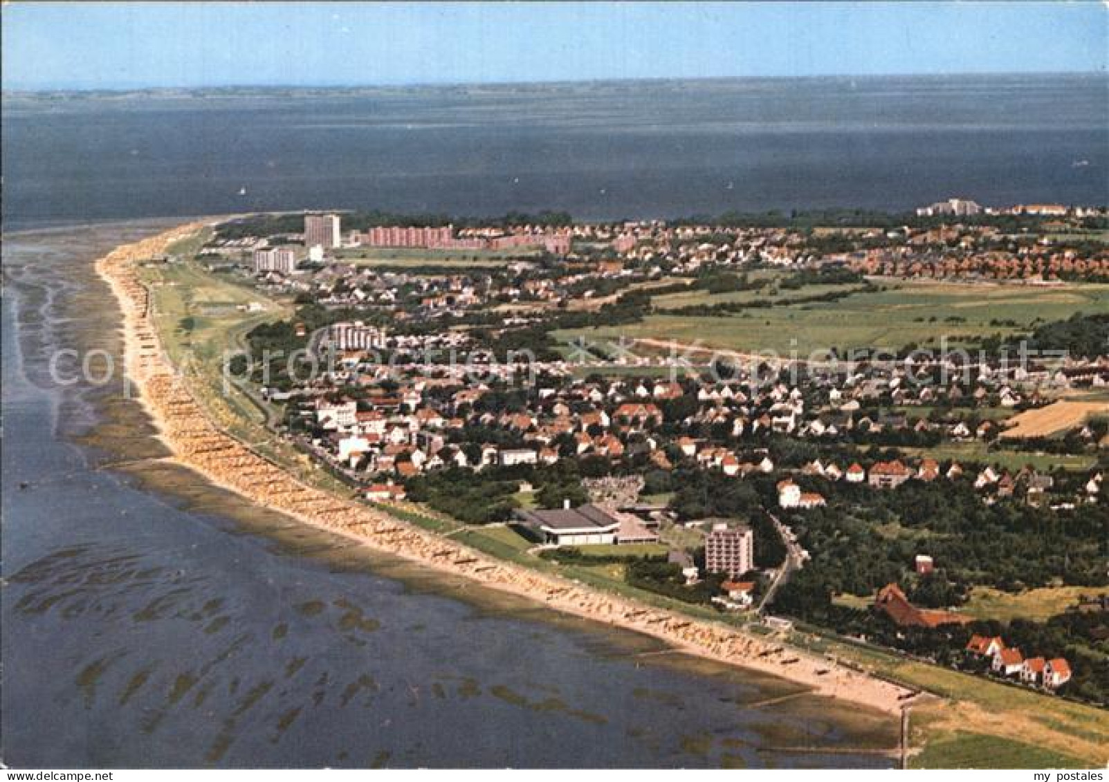 72598572 Cuxhaven Nordseebad Fliegeraufnahme Mit Strand Cuxhaven - Cuxhaven