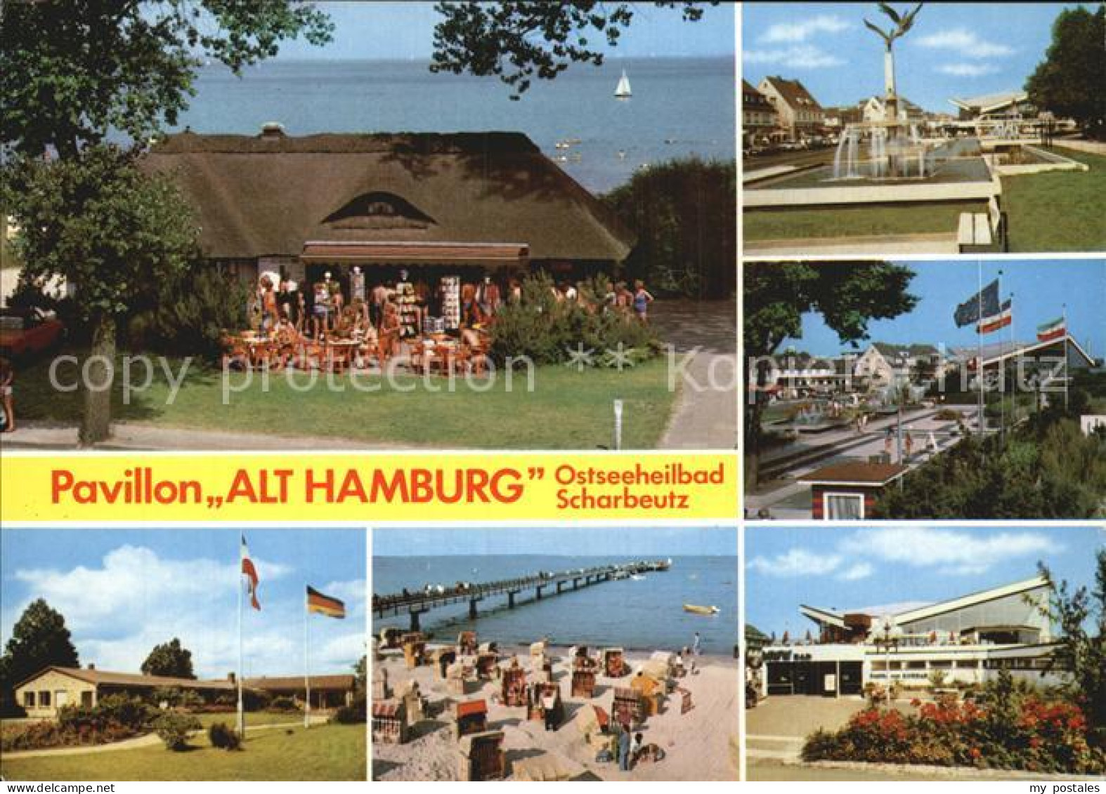 72598571 Scharbeutz Ostseebad Pavillon Alt Hamburg Strand Scharbeutz - Scharbeutz