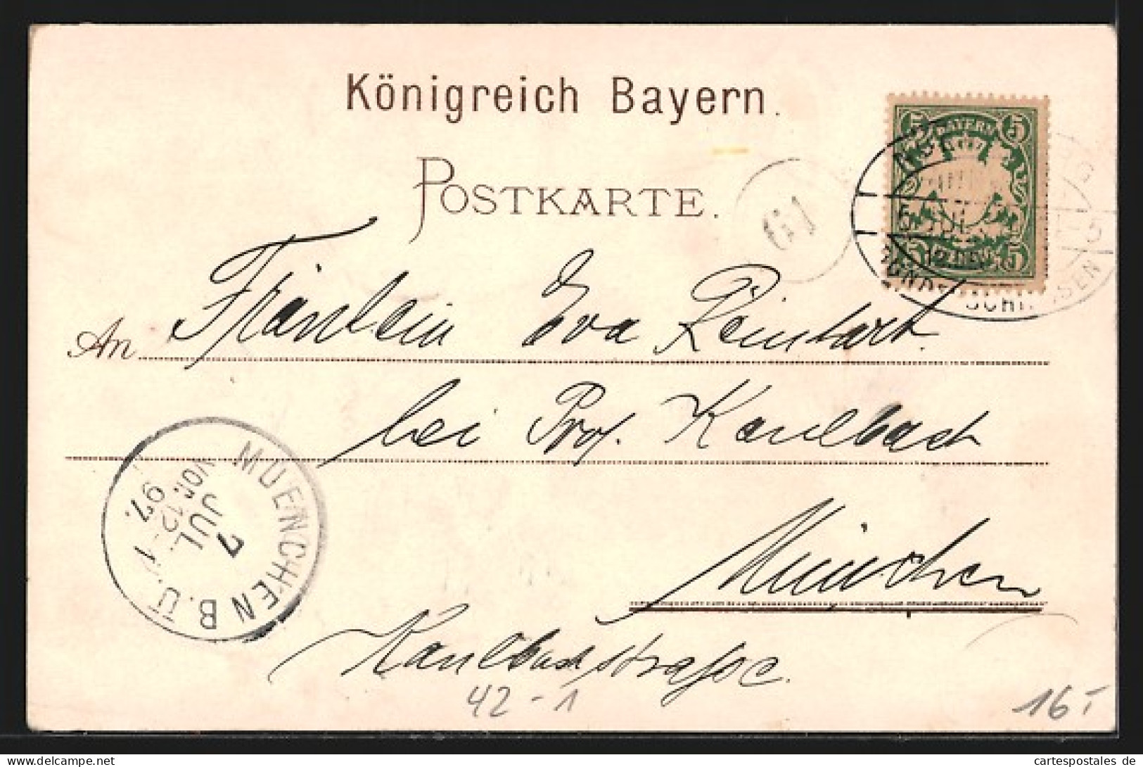 Lithographie Nürnberg, XII. Bundesschiessen 1897, Schützin Mit Zielscheibe, Schützenfest  - Chasse