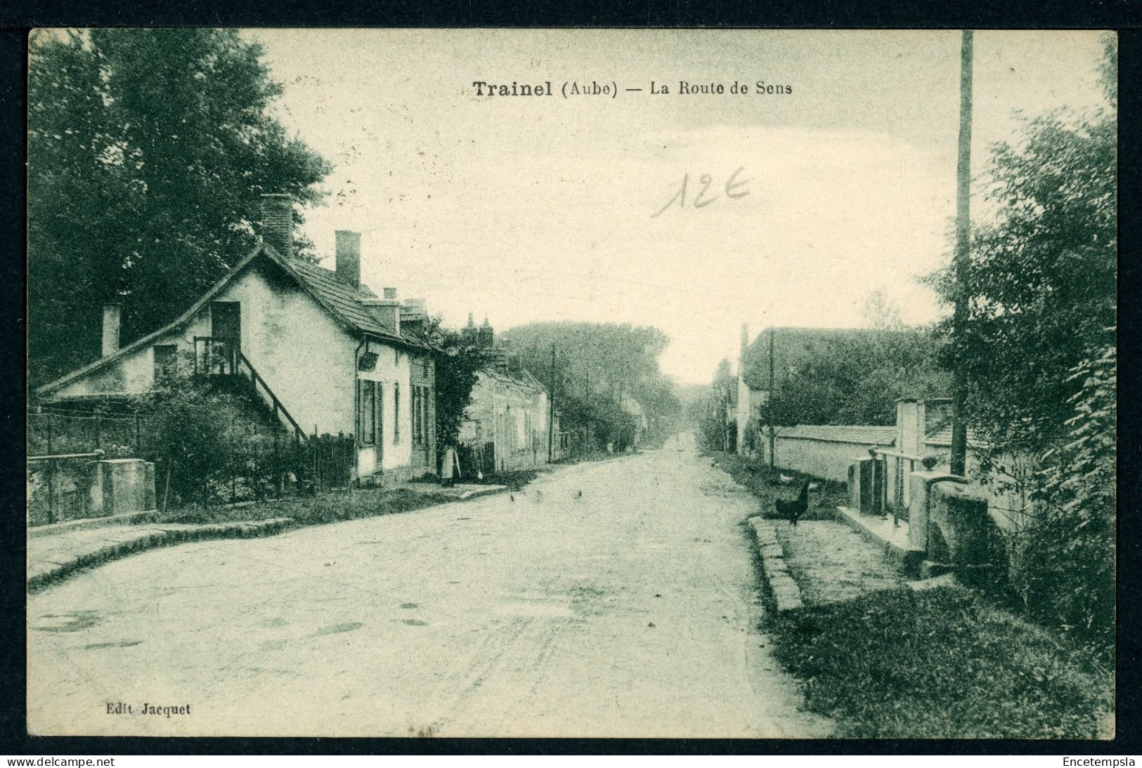 Carte Postale - France - Trainel - La Route De Sens (CP24751OK) - Nogent-sur-Seine