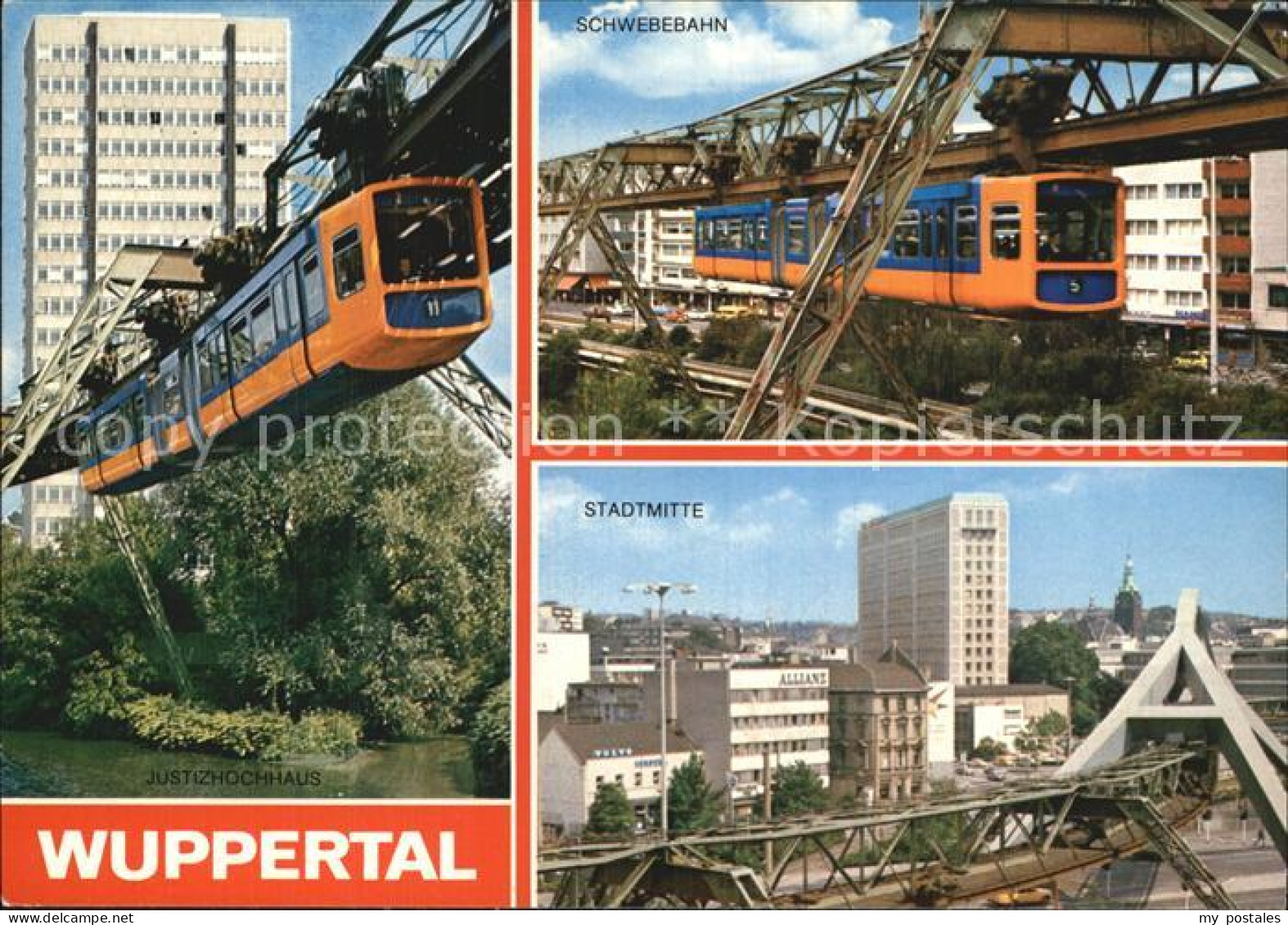 72598232 Wuppertal Schwebebahn Stadtmitte Wuppertal - Wuppertal