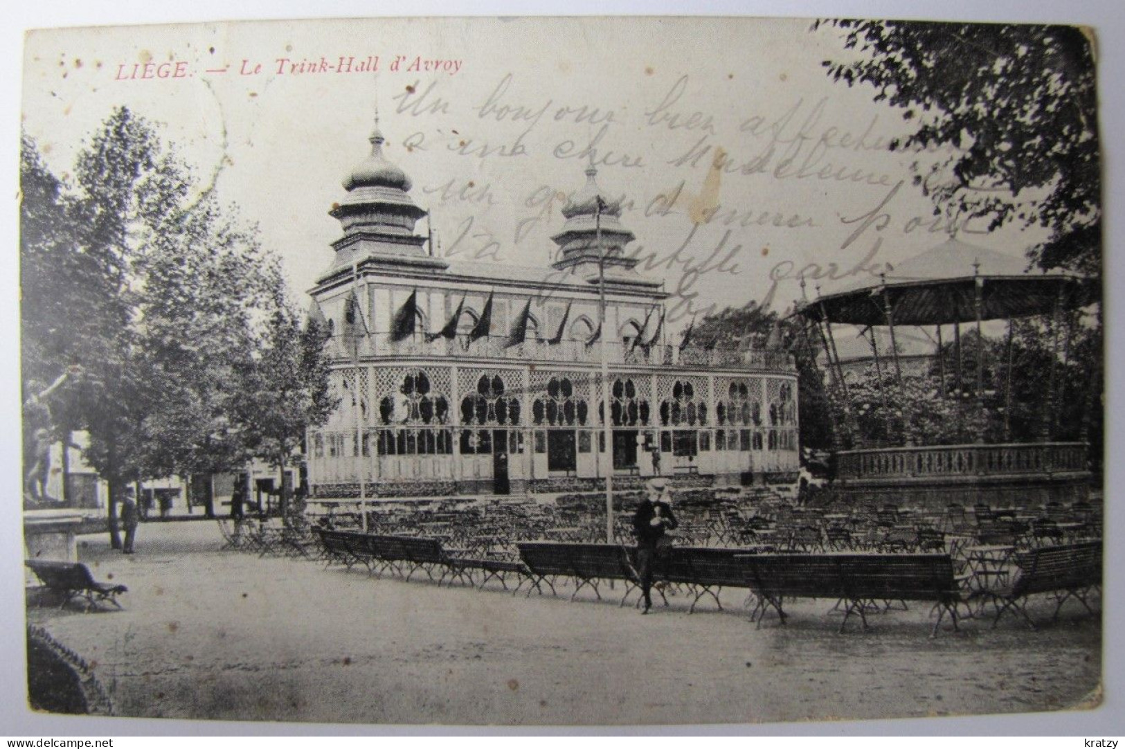 BELGIQUE - LIEGE - VILLE - Le Trink-Hall D'Avroy - 1905 - Liege