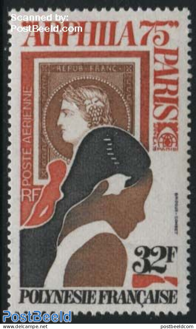 French Polynesia 1975 Arphila 1v, Mint NH, Philately - Stamps On Stamps - Ongebruikt