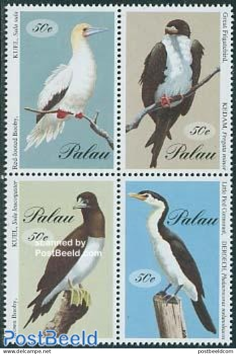 Palau 1994 Sea Birds 4v [+], Mint NH, Nature - Birds - Autres & Non Classés