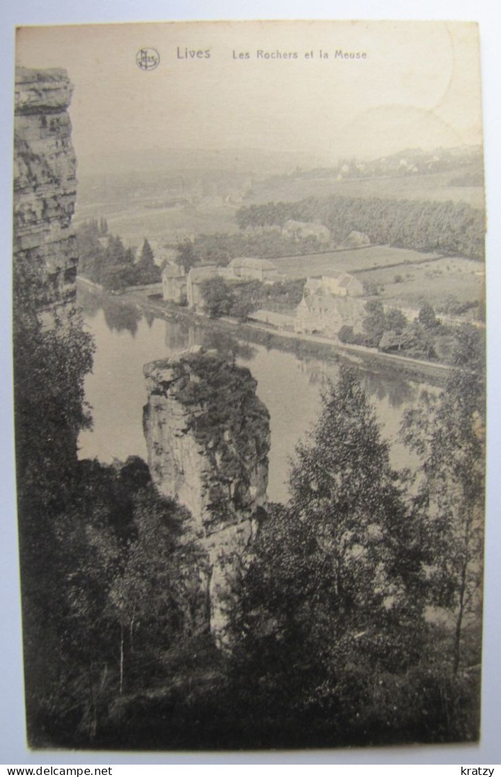 BELGIQUE - NAMUR - LIVES - Les Rochers Et La Meuse - Namur