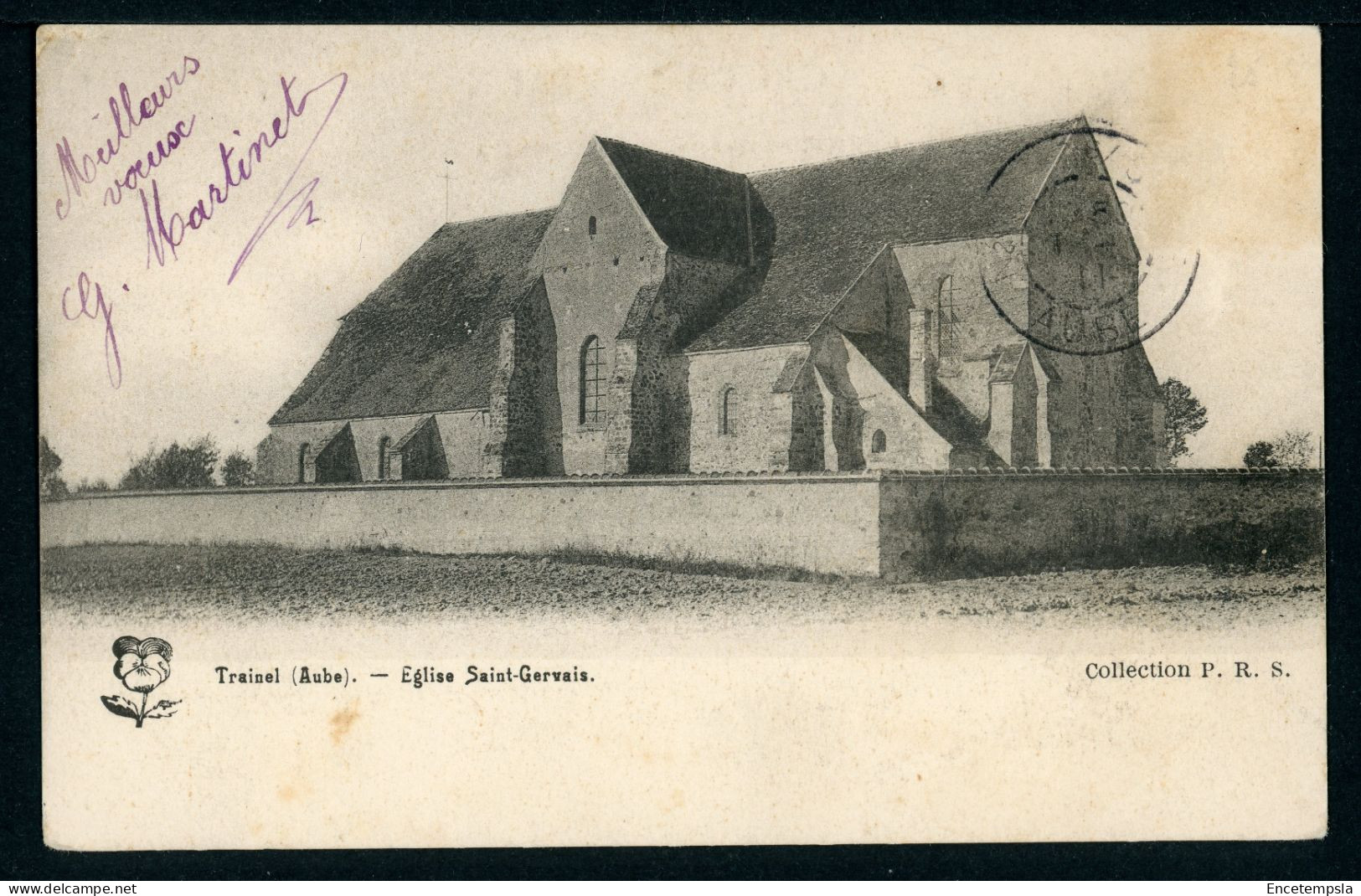 Carte Postale - France - Trainel - Eglise Saint Gervais (CP24753) - Nogent-sur-Seine