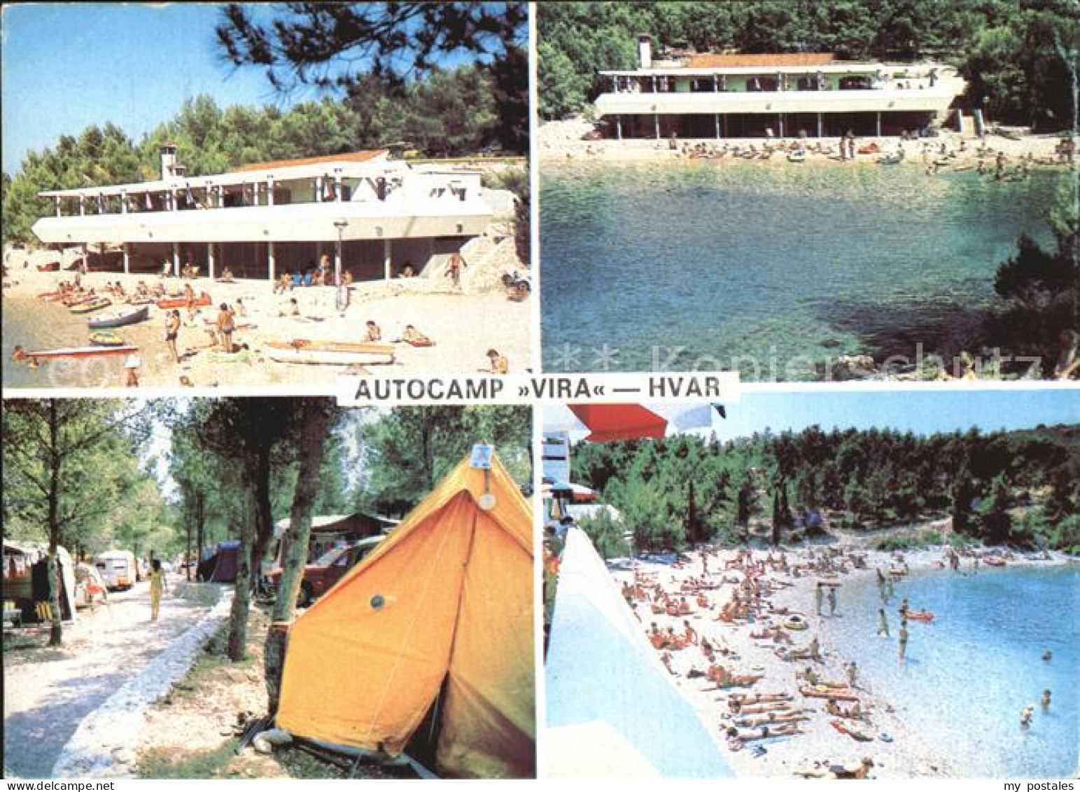 72597599 Hvar Autocamp Vira Und Strand Hvar - Croatie