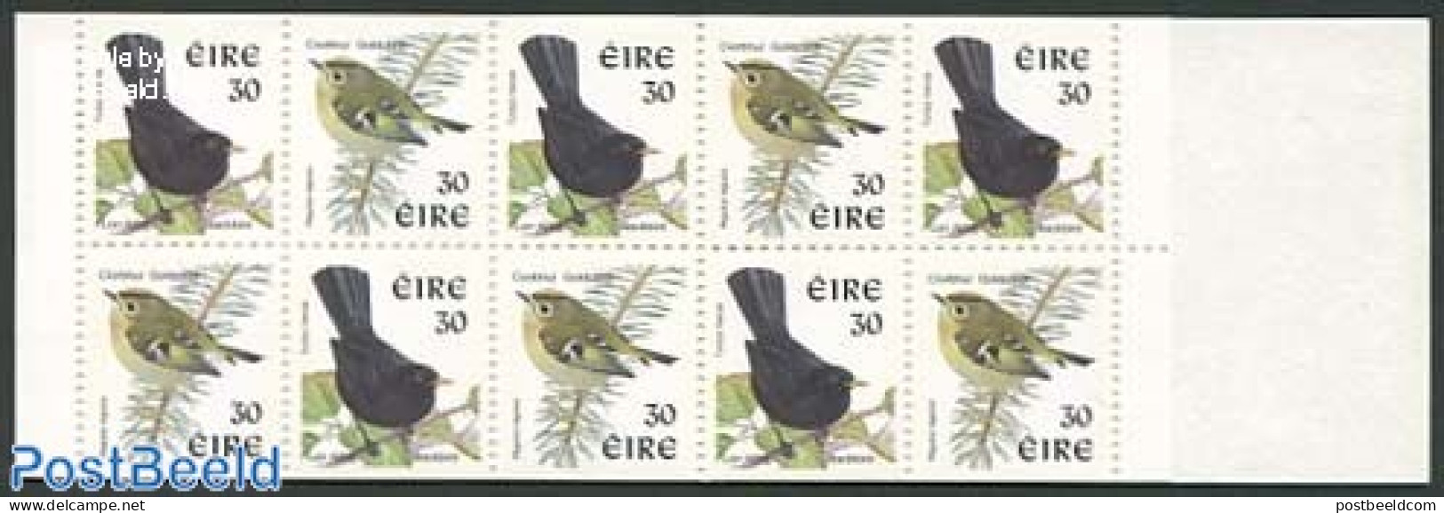 Ireland 1998 Birds Booklet, Mint NH, Nature - Birds - Stamp Booklets - Neufs