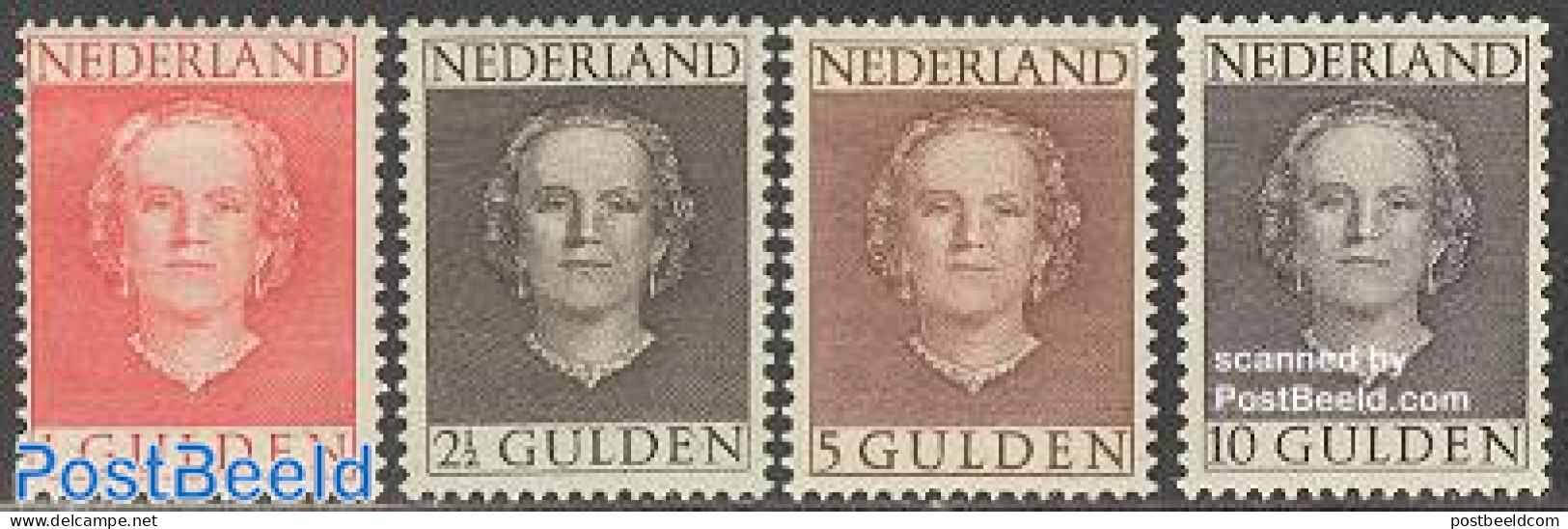 Netherlands 1949 Definitives 4v, Mint NH - Neufs