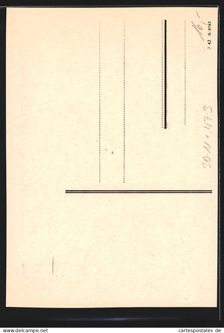 AK Eichstätt, Kriegs-Absolvia 1942, Aufbauschule  - Autres & Non Classés