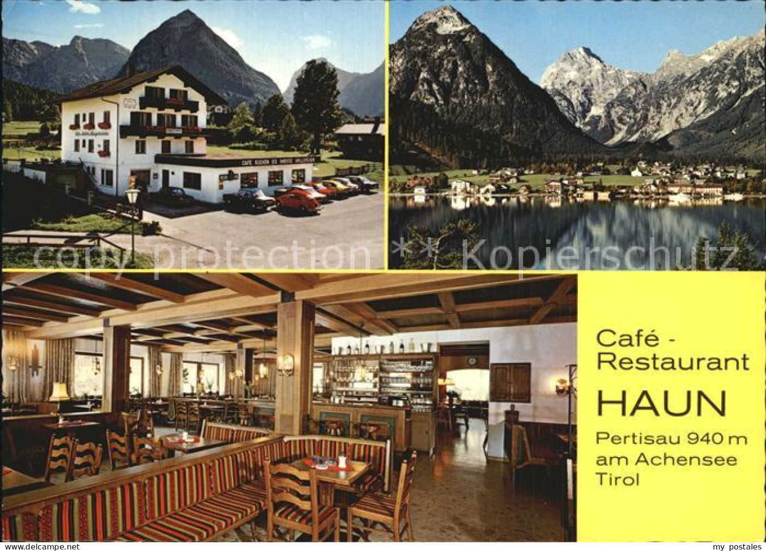 72597449 Pertisau Achensee Cafe Restaurant Haun  Pertisau Achensee - Autres & Non Classés