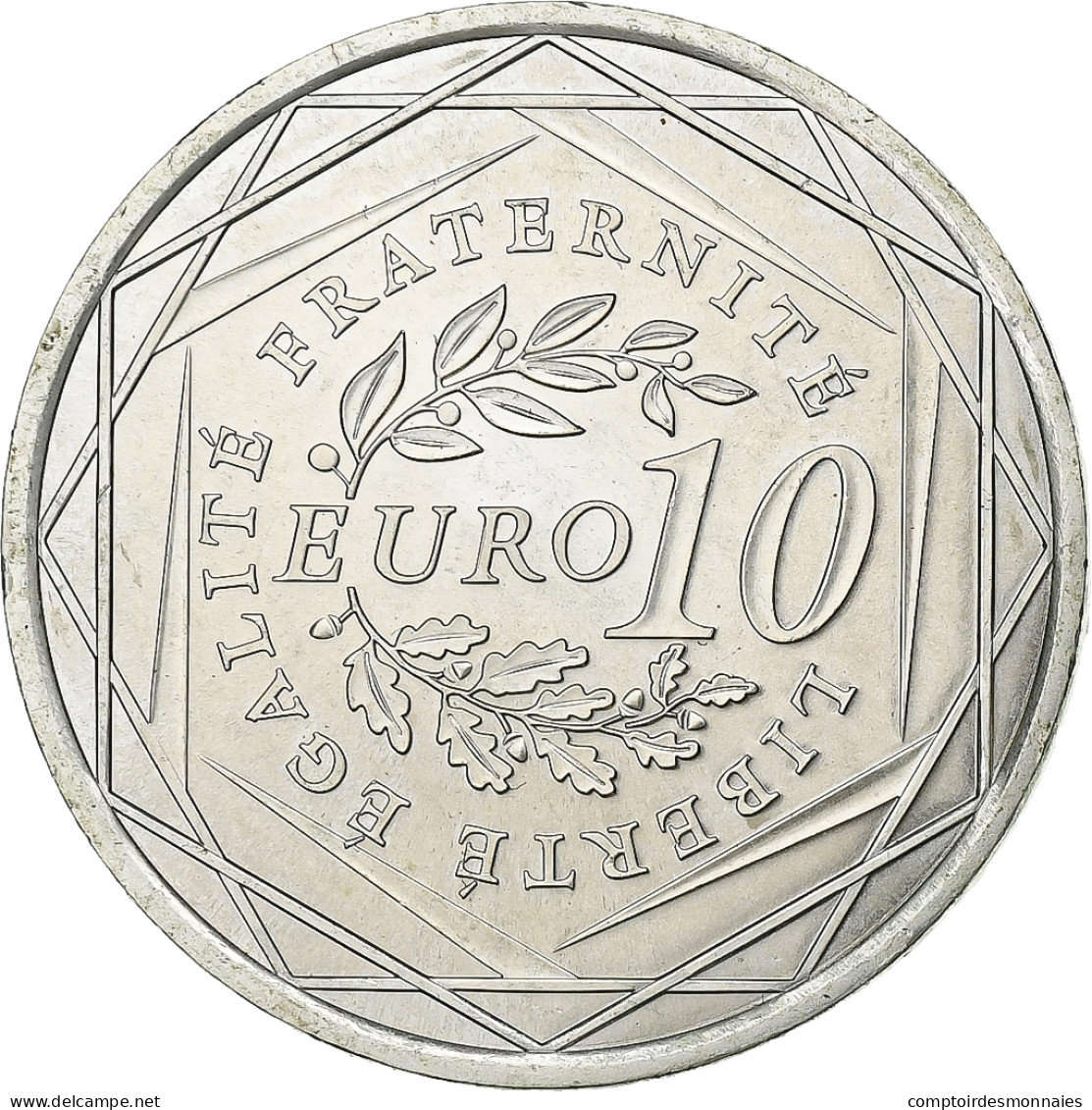 France, 10 Euro, 2009, Argent, SPL, Gadoury:EU337, KM:1580 - Frankreich