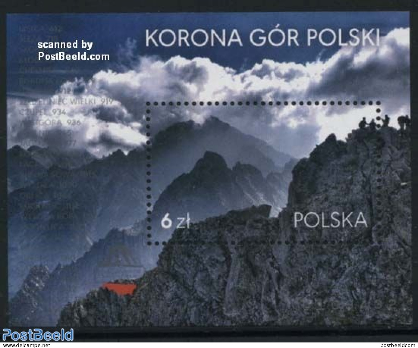 Poland 2017 Mountains S/s, Mint NH, Sport - Mountains & Mountain Climbing - Unused Stamps