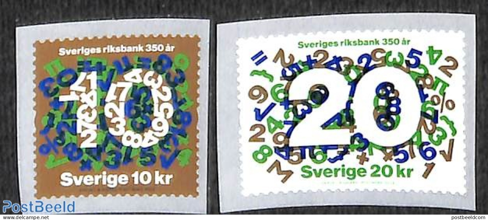 Sweden 2018 Riksbank 2v S-a, Mint NH, Various - Banking And Insurance - Unused Stamps