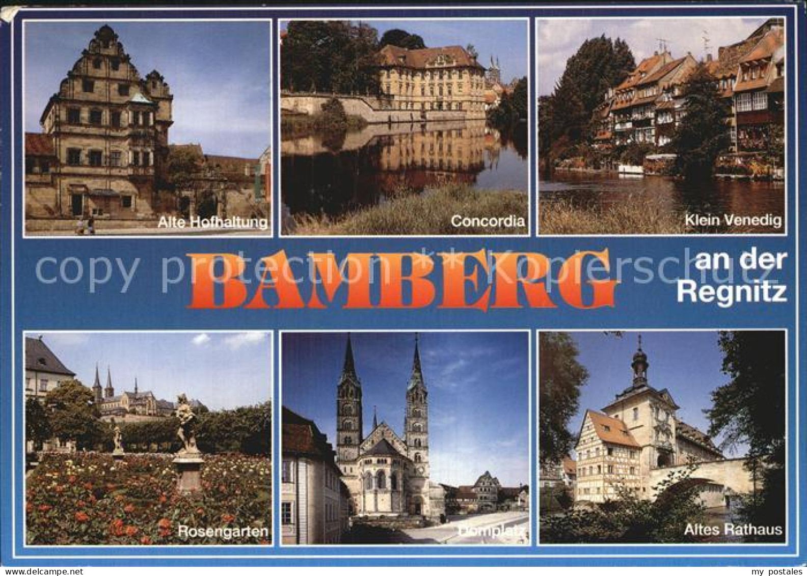 72597385 Bamberg Concordia Alte Hofhaltung Rosengarten Domplatz Bamberg - Bamberg