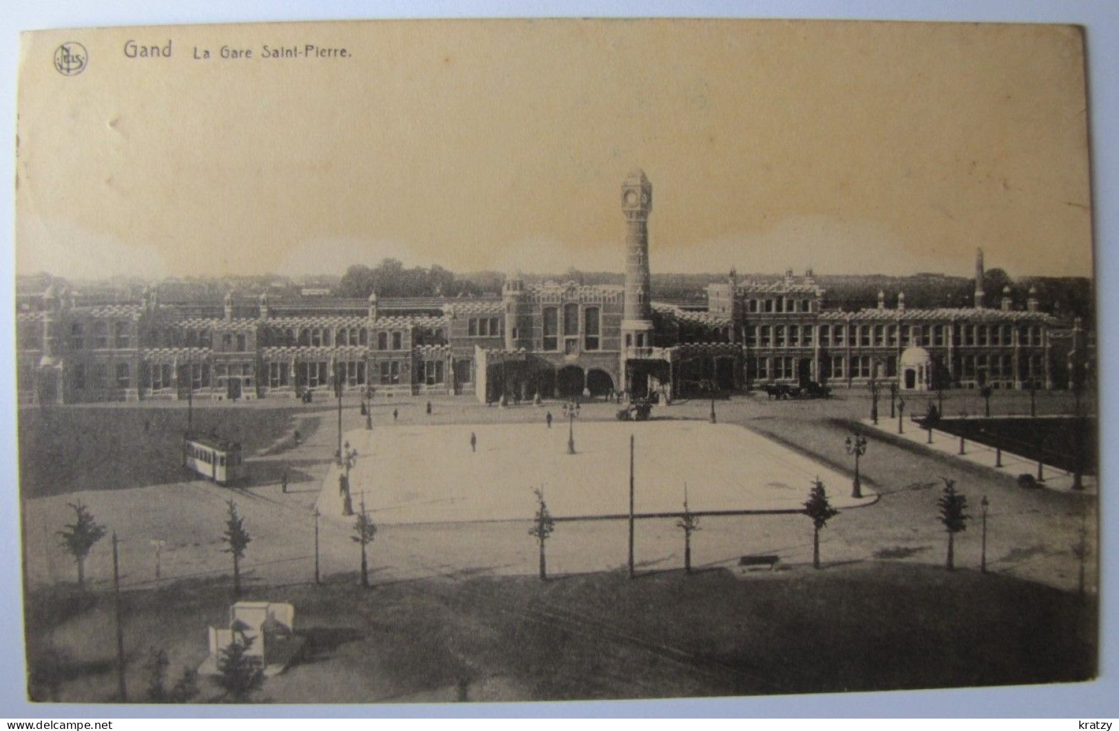 BELGIQUE - FLANDRE ORIENTALE - GENT (GAND) - La Gare Saint-Pierre - 1924 - Gent