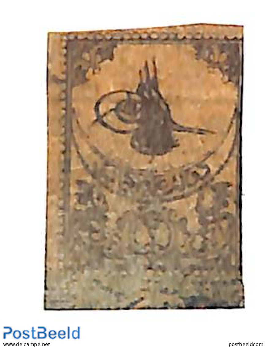 Türkiye 1863 2ghr, Postage Due, Thin Paper, Used, Used Stamps - Sonstige & Ohne Zuordnung