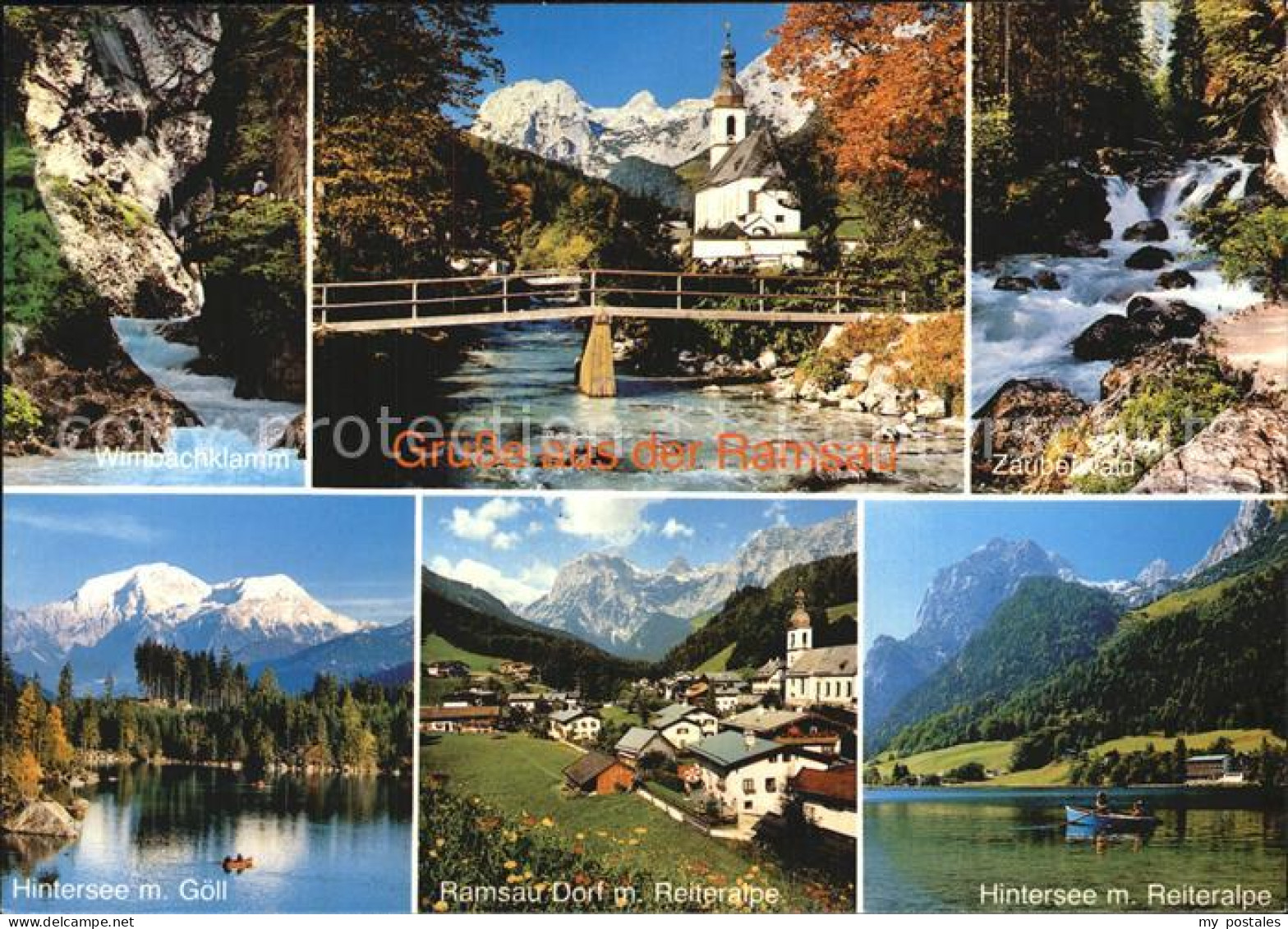 72597247 Ramsau Berchtesgaden Und Hintersee Wimbachklamm Reiteralpe Berchtesgade - Berchtesgaden