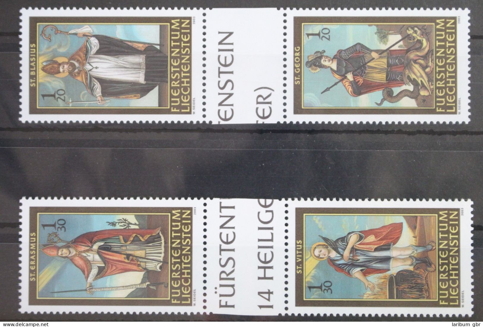 Liechtenstein 1326-1329 Postfrisch Als 2 Paare #VT473 - Autres & Non Classés