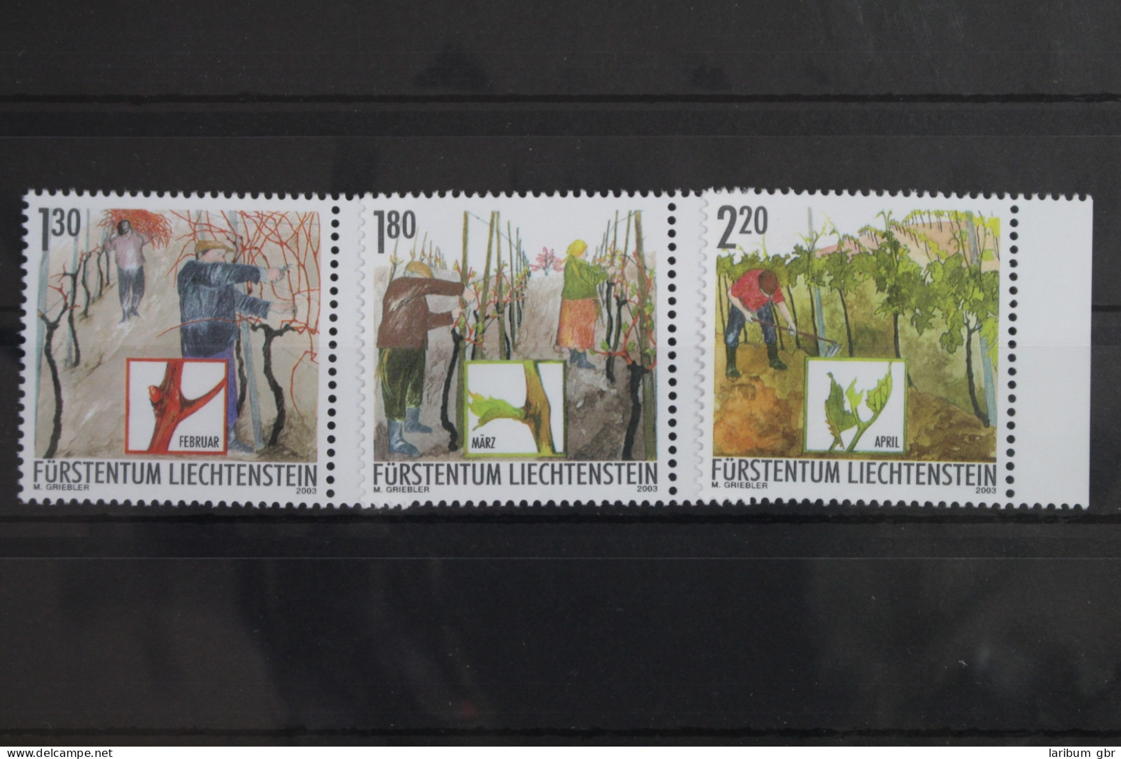 Liechtenstein 1311-1313 Postfrisch #VT483 - Autres & Non Classés
