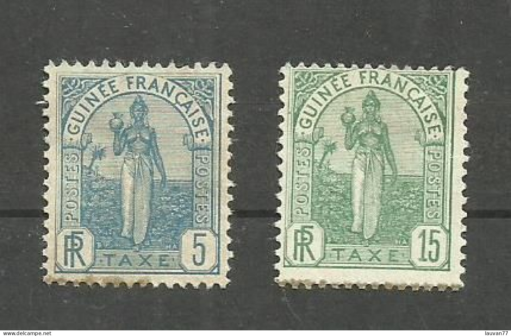 GUINEE TAXE N°1, 3 Cote 7€ - Oblitérés