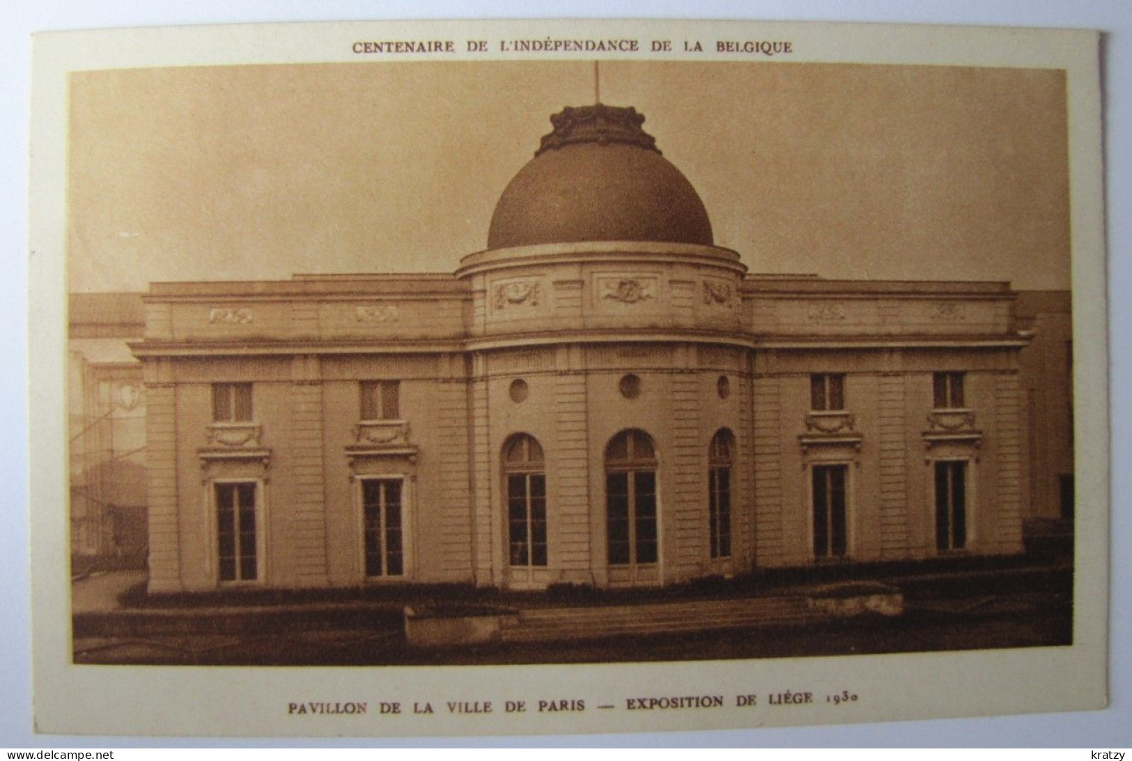 BELGIQUE - LIEGE - VILLE - Exposition De 1930 - Pavillon De La Ville De Paris - Liege