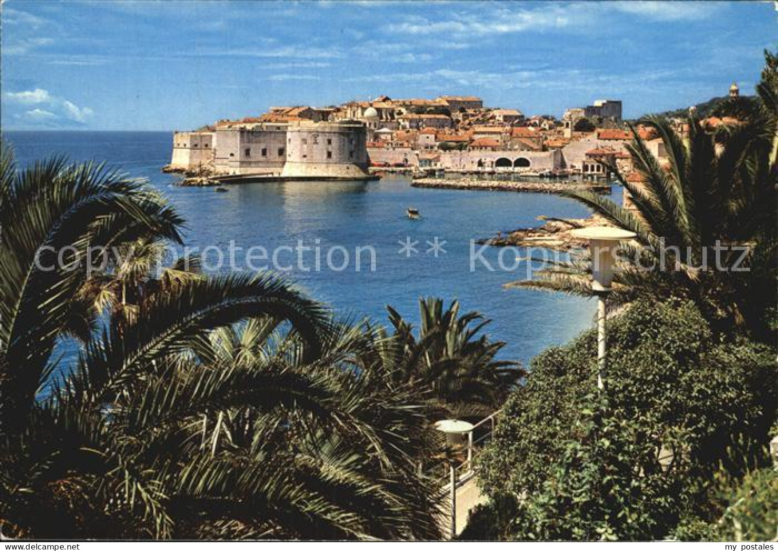 72596653 Dubrovnik Ragusa Teilansicht Mit Hafen  Croatia - Croatie