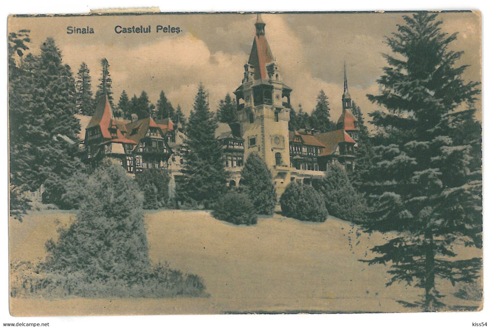RO 91 - 13551 SINAIA, Peles Castle - Old Postcard - Used - 1931 - Roumanie