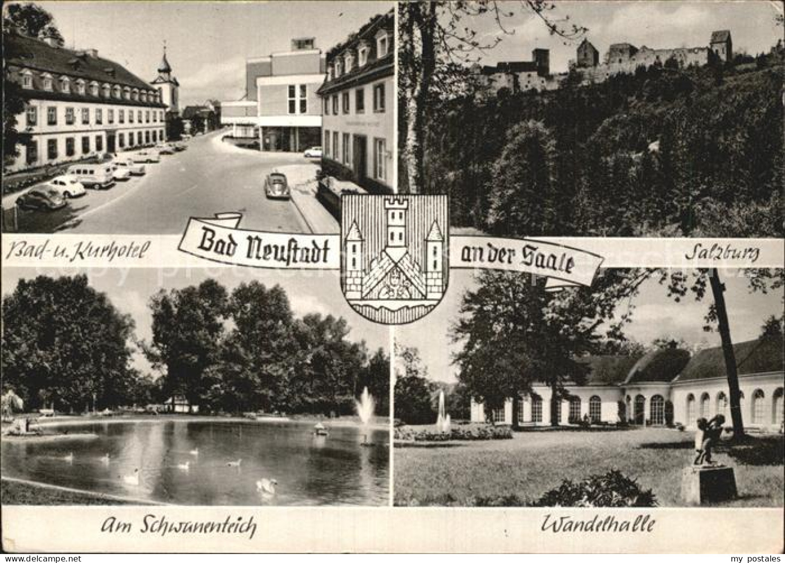 72596616 Bad Neustadt Bad- Und Kurhotel Schwanenteich Wandelhalle Salzburg Bad N - Andere & Zonder Classificatie