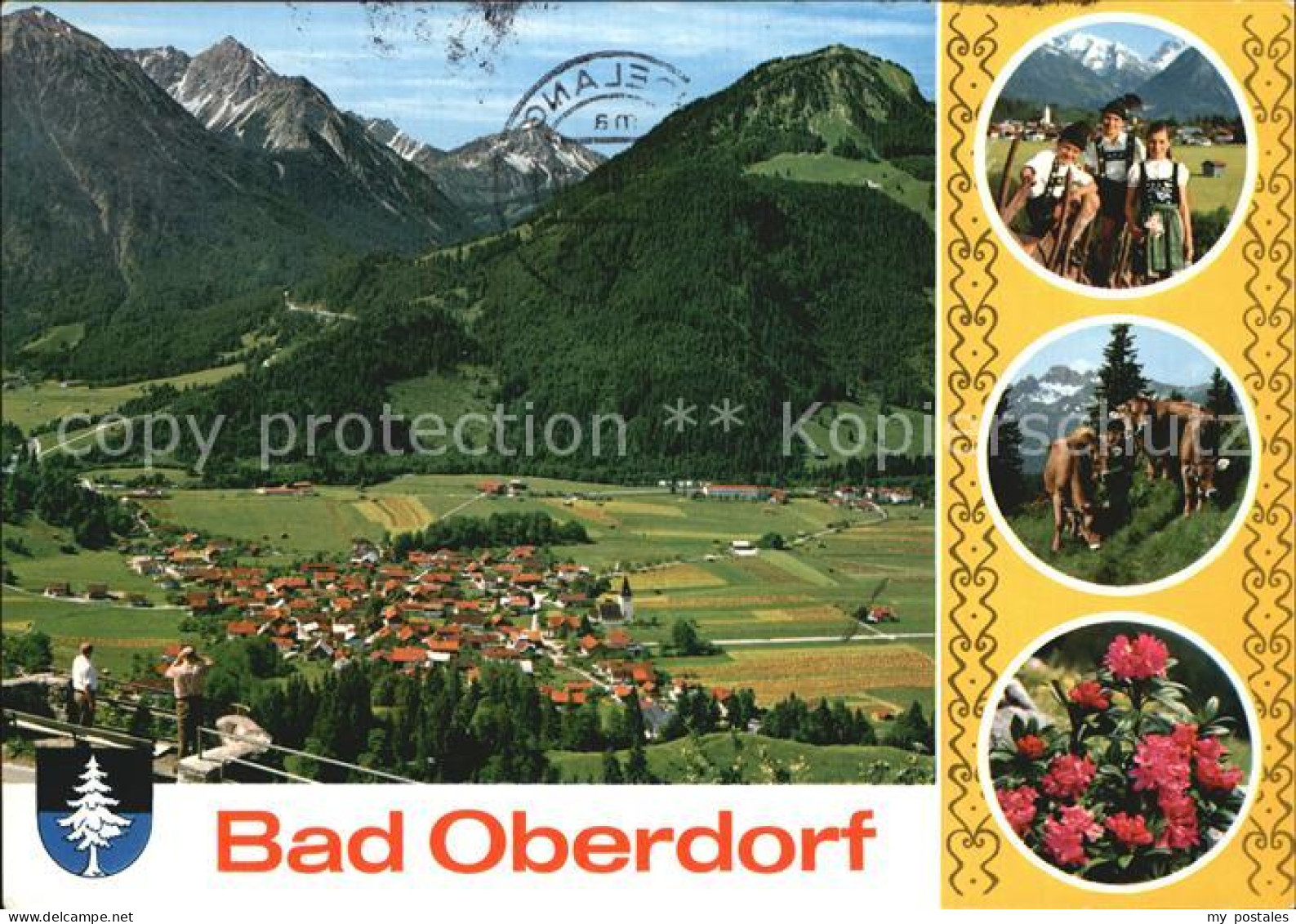 72596601 Bad Oberdorf Gesamtansicht Mit Rotspitze Und Nebelhorn Bad Oberdorf - Hindelang
