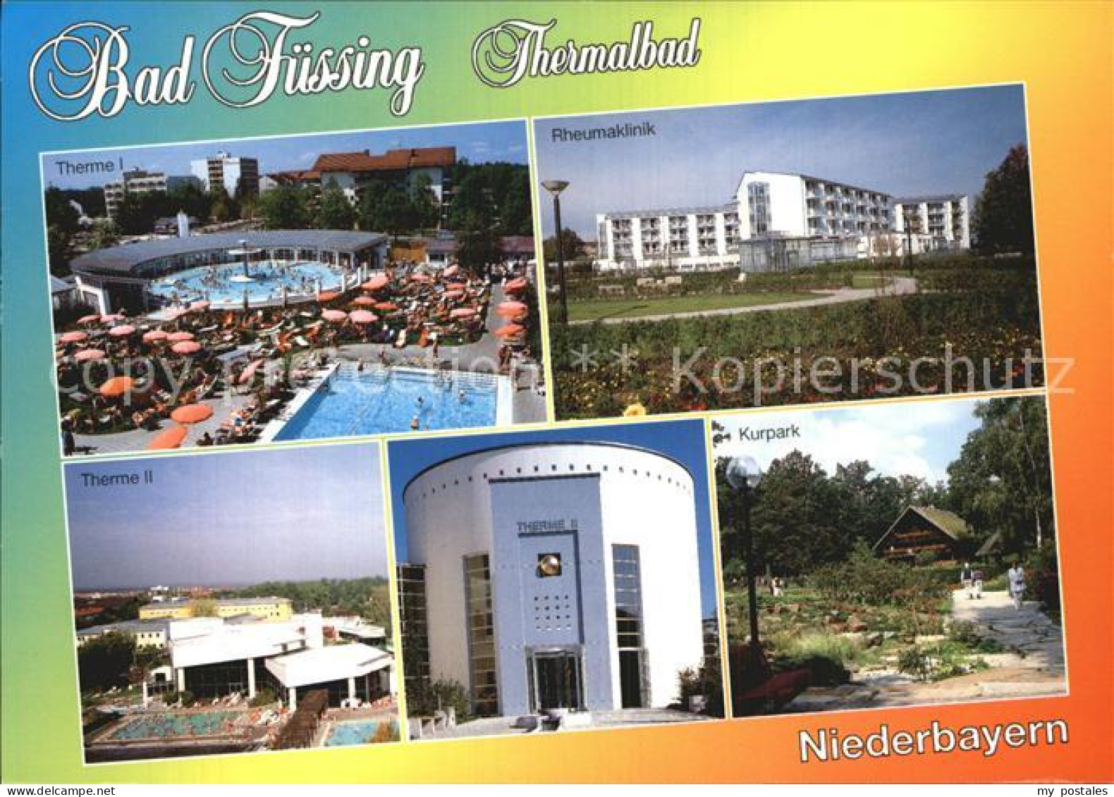 72596600 Bad Fuessing Therme I+II Kurpark Rheumaklinik Aigen - Bad Fuessing