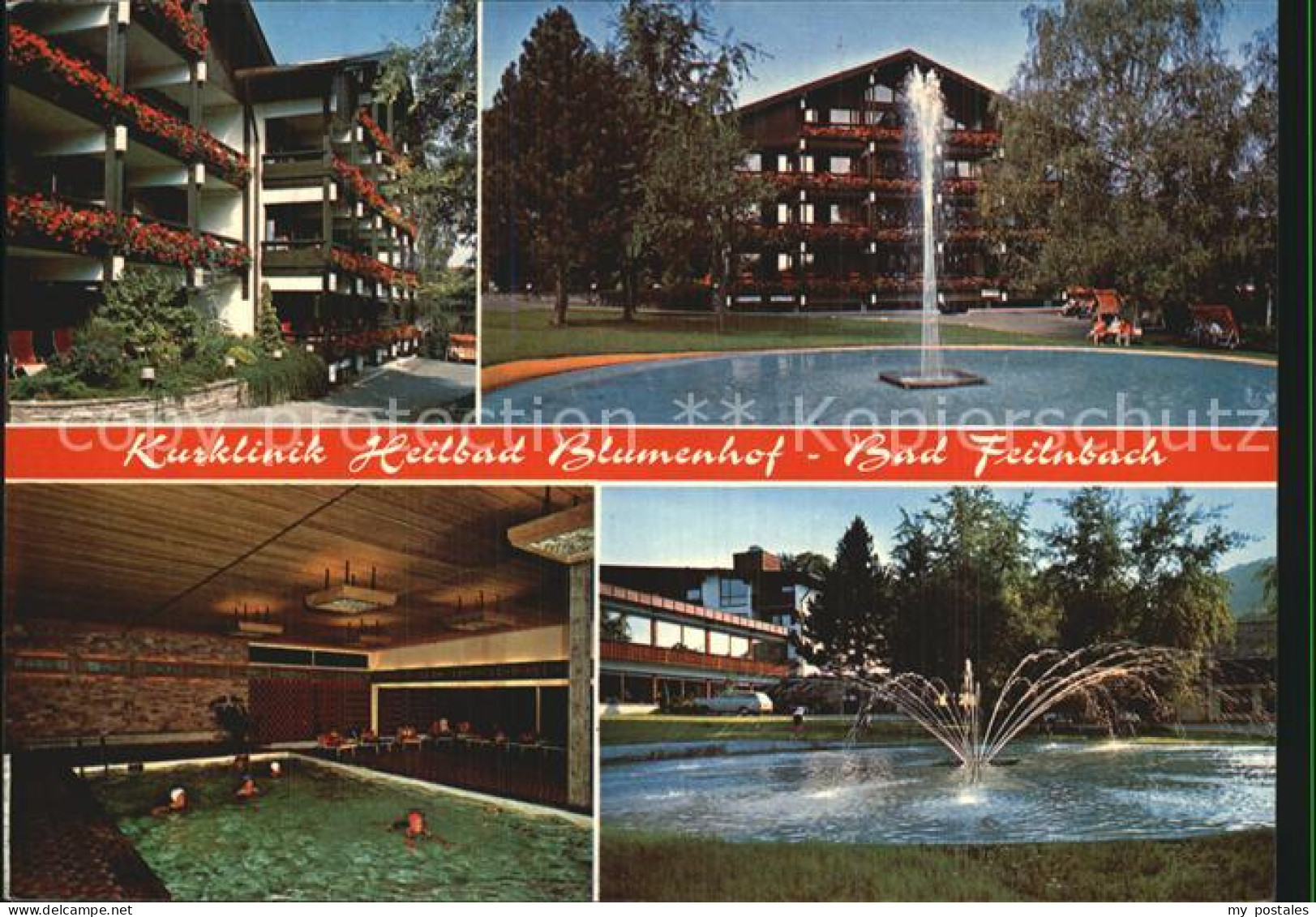 72596563 Bad Feilnbach Kurklinik Heilbad Blumenhof Am Wendelstein Hallenbad Bad  - Andere & Zonder Classificatie