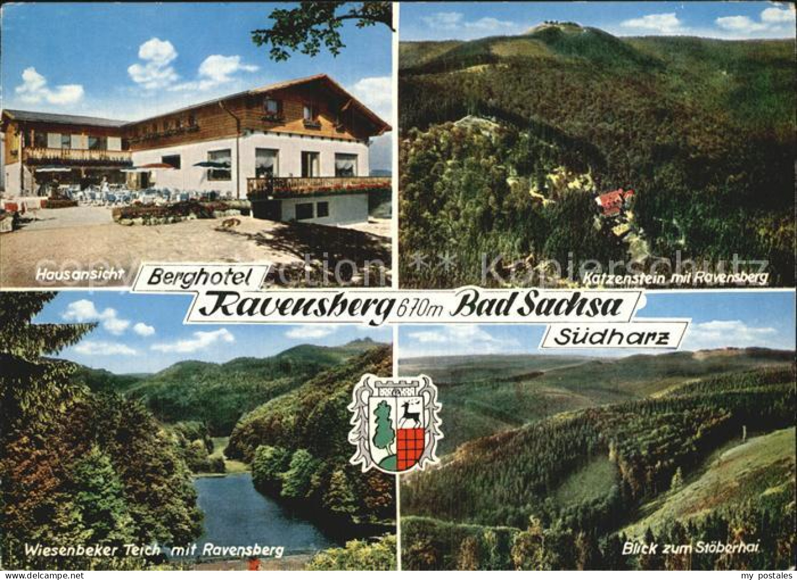 72596530 Ravensberg Harz Berghotel Katzenstein Wiesenbeker Teich Landschaftspano - Bad Sachsa