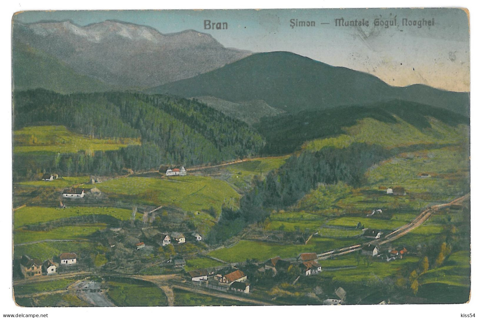 RO 91 - 13460 BRAN Brasov, Mountain, Romania - Old Postcard - Unused - Roumanie